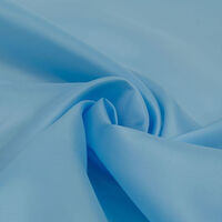 Ткань подкладочная 190T 54гр/м2, 100пэ, 150см, голубой/S542, (100м)_TPX051
