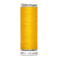748277 Нить Sew-all для всех материалов, 200м, 100% п/э Гутерманн 106 т.желтый