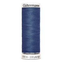 748277 Нить Sew-all для всех материалов, 200м, 100% п/э Гутерманн 068 серо-синий
