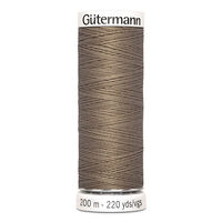 748277 Нить Sew-all для всех материалов, 200м, 100% п/э Гутерманн 160 кофейно-бежевый