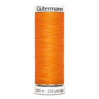 748277 Нить Sew-all для всех материалов, 200м, 100% п/э Гутерманн 350 св.оранжевый
