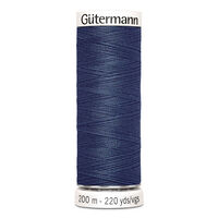 748277 Нить Sew-all для всех материалов, 200м, 100% п/э Гутерманн 593 т.зелено-синий