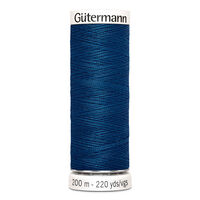 748277 Нить Sew-all для всех материалов, 200м, 100% п/э Гутерманн 967 водная синь