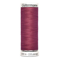 748277 Нить Sew-all для всех материалов, 200м, 100% п/э Гутерманн 624 бруснично-розовый