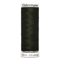 748277 Нить Sew-all для всех материалов, 200м, 100% п/э Гутерманн 304 черный лес