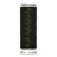 748277 Нить Sew-all для всех материалов, 200м, 100% п/э Гутерманн 304 черный лес