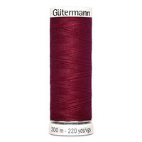 748277 Нить Sew-all для всех материалов, 200м, 100% п/э Гутерманн 910 красно-малиновый