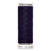 748277 Нить Sew-all для всех материалов, 200м, 100% п/э Гутерманн 665 сине-черный