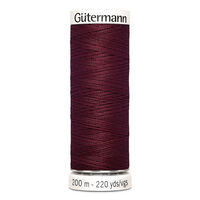 748277 Нить Sew-all для всех материалов, 200м, 100% п/э Гутерманн 369 винный