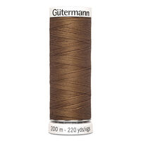 748277 Нить Sew-all для всех материалов, 200м, 100% п/э Гутерманн 124 золотисто-коричневый