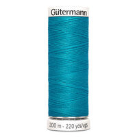748277 Нить Sew-all для всех материалов, 200м, 100% п/э Гутерманн 946 т.бирюзово-голубой