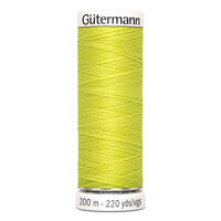 748277 Нить Sew-all для всех материалов, 200м, 100% п/э Гутерманн 334 желто-зеленый