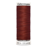 748277 Нить Sew-all для всех материалов, 200м, 100% п/э Гутерманн 227 коричнево-кирпичный