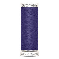 748277 Нить Sew-all для всех материалов, 200м, 100% п/э Гутерманн 086 фиолетовый джинс
