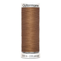 748277 Нить Sew-all для всех материалов, 200м, 100% п/э Гутерманн 842 средне серо-коричневый