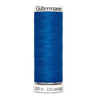 748277 Нить Sew-all для всех материалов, 200м, 100% п/э Гутерманн 322 синяя бирюза