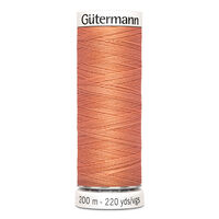 748277 Нить Sew-all для всех материалов, 200м, 100% п/э Гутерманн 587 яркий желто-розовый