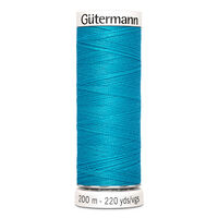 748277 Нить Sew-all для всех материалов, 200м, 100% п/э Гутерманн 736 голубая лагуна