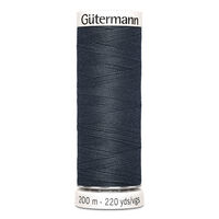 748277 Нить Sew-all для всех материалов, 200м, 100% п/э Гутерманн 095 т.синий графитовый
