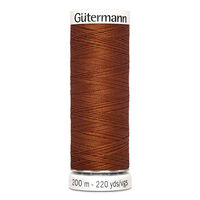 748277 Нить Sew-all для всех материалов, 200м, 100% п/э Гутерманн 934 коричнево-терракотовый
