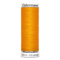 748277 Нить Sew-all для всех материалов, 200м, 100% п/э Гутерманн 362 оранжево-желтый