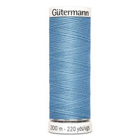 748277 Нить Sew-all для всех материалов, 200м, 100% п/э Гутерманн 143 серо-голубой