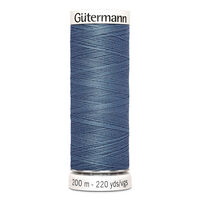 748277 Нить Sew-all для всех материалов, 200м, 100% п/э Гутерманн 076 серо-зеленый джинсовый
