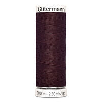 748277 Нить Sew-all для всех материалов, 200м, 100% п/э Гутерманн 175 т.красный шоколад