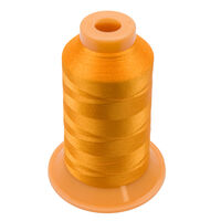 Нитки вышивальные 100% РЕ 120D/2 цв M214 оранжевый (боб 3000м) MH