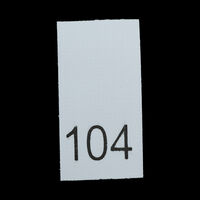 Р104ПБ 104 - размерник - белый (уп.1000 шт)