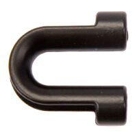 Концевик для шнура металл TBY OR.0305-5378 (17,5х17мм) (для шнура 4мм) цв.мат.черный уп.100шт.