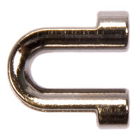 Концевик для шнура металл TBY OR.0305-5378 (17,5х17мм) (для шнура 4мм) цв.никель черный уп.100шт.