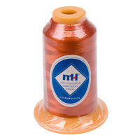 Нитки вышивальные 100% РЕ 120/2 цв M223 оранжевый (боб 3000м) MH