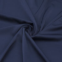 Ткань Креп Сатин 200гр/м2, 95пэ/5спан, 150см, синий темный, VT-10622/C#6_TOG01