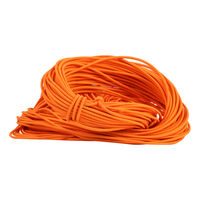 Резинка шляпная 3мм цв оранжевый люминесцентные (уп 50м) №58404 Ekoflex
