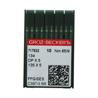 Иглы GROZ-BECKERT DPx5 (134) FFG/SES №65/9 (уп.10шт.)