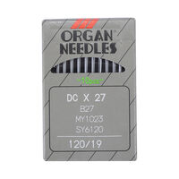 Иглы ORGAN DCx27 (Bx27; MY 1023; SY6120) №120/19 (уп.10шт)