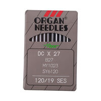 Иглы ORGAN DCx27 (Bx27; MY 1023; SY6120) FFG/SES №120/19 (уп.10шт)