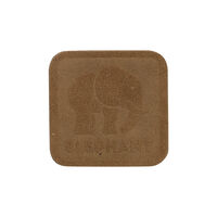 5003 Термоаппликация из замши 100% кожа Elephant 3,69х3,72см цв.светло-коричневый 40 БС