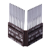 Иглы  TRIUMPH DVх63 SES №80/12 (уп.20шт)