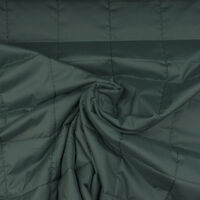 Ткань плащевая 70гр/м2, 100пэ, 150см, стеганная на синтепоне 100г, квадрат, зеленый_TOG01