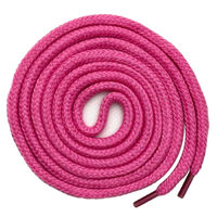 Шнур круглый хлопок розовый 0,5см (длина 130см)