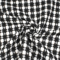 Ткань Твид 370гр/м2, 100пэ, 150см, геометрия, черный, 1156-82167/C#1_TOG01