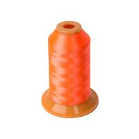 Нитки вышивальные 100% РЕ 120/2 цв M130 оранжевый яркий (боб 3000м) MH