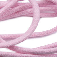 Шнур для одежды круглый с сердечником, 6мм, 100хб, цв розовый/130 (катушка 50м) Bombacio