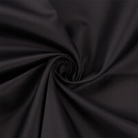 Ткань подкладочная Твил 67гр/м2, 100пэ, 150см, черный,S580, (50м)_KS