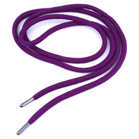 Шнур круглый с сердечником 8мм, 100пэф, фиолетовый/70, наконечник оксид (150см)