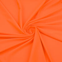 Трикотаж Бифлекс 30C 260гр/м2, 82пэф/18эл, 160см, матовый, оранжевый неон/FBE-005, WellAir
