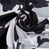 Ткань Виндстоппер бондинг 330гр/м2, 100пэ, 160см, камуфляж черный с белым