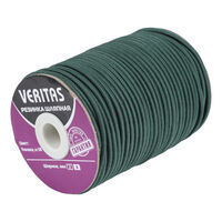 Резинка шляпная цв зелёный тёмный 3мм (уп 50м) Veritas S-890